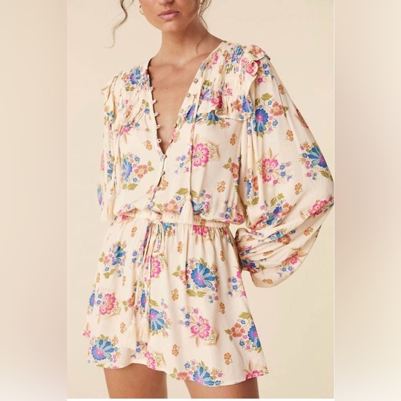 Spell Solstice Romper in Cream NWT , sz : XS - Picture 2 of 12